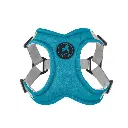 gooby-memory-foam-step-in-harness-turquoise-front-view-1024x1024px.webp
